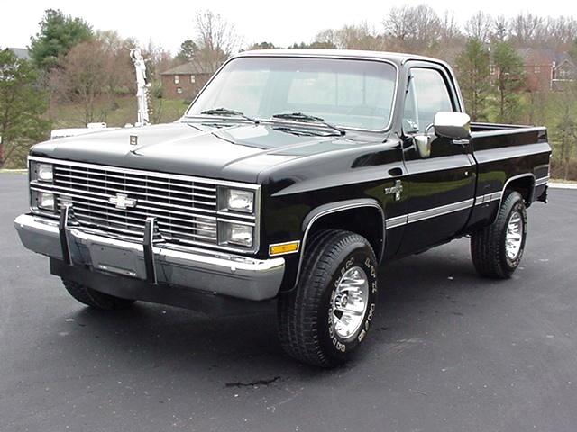 1984 CHEVY SILVERADO 4X4 Martin's Classic Cars 