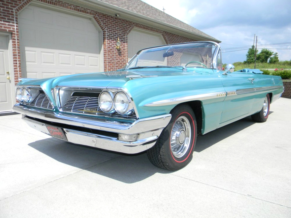 1961 Pontiac Bonneville Convertible Martin's Classic Cars 