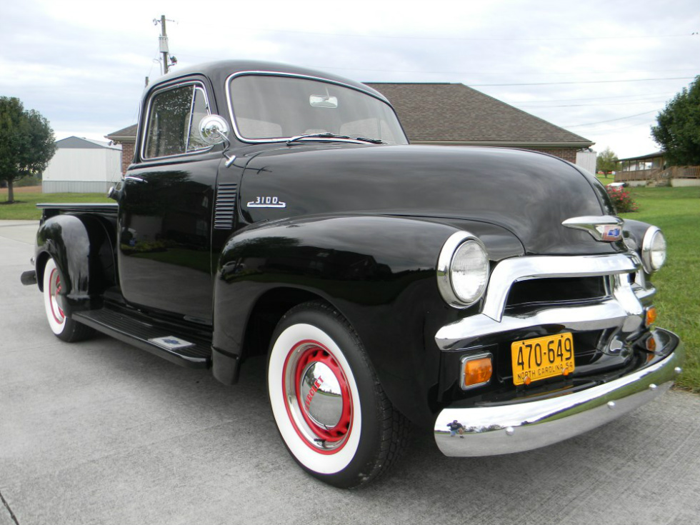 1954 Chevy 3100 5 Window Truck Martin's Classic Cars 