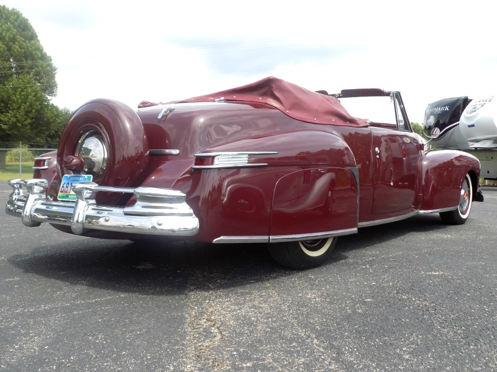 1947 Lincoln Continental Convertible Martin's Classic Cars 