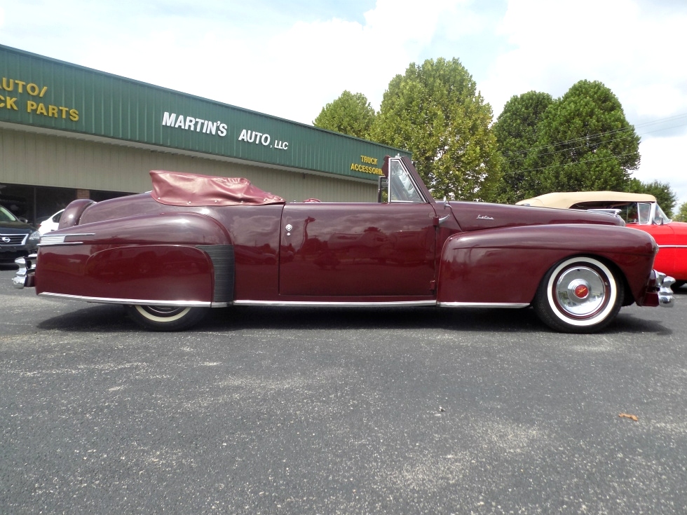 1947 Lincoln Continental Convertible Martin's Classic Cars 