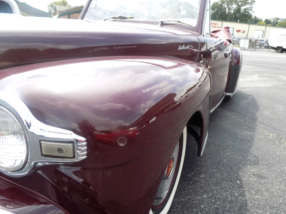 1947 Lincoln Continental Convertible Martin's Classic Cars 