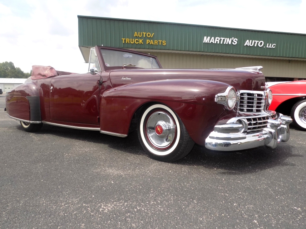 1947 Lincoln Continental Convertible Martin's Classic Cars 