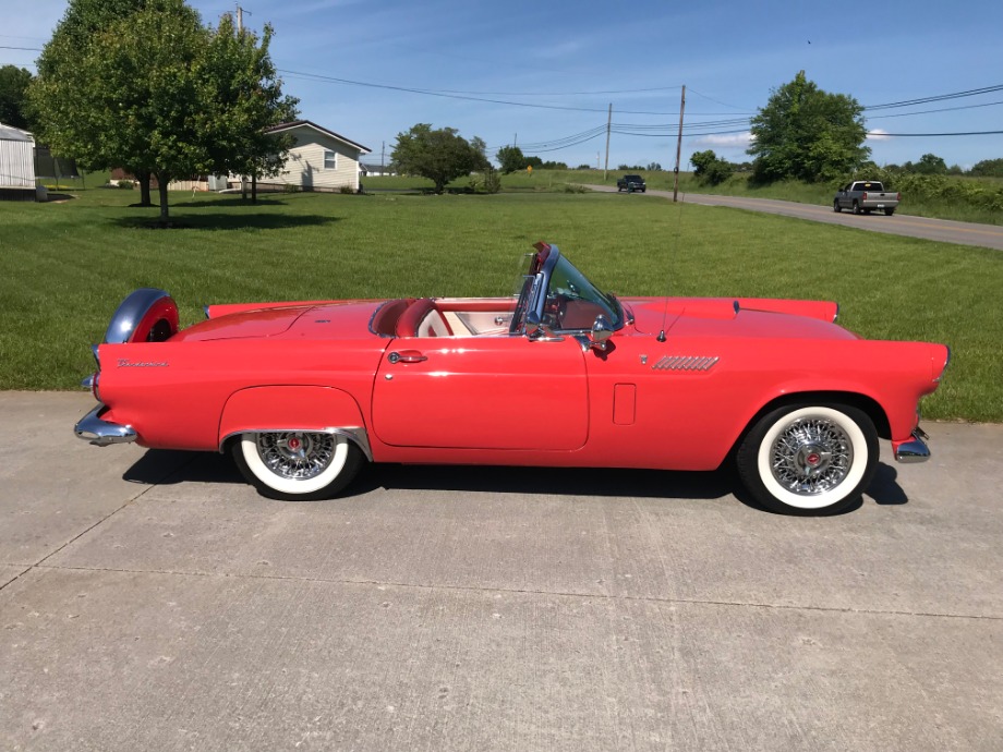 1956 Thunderbird Convertible Martin's Classic Cars 