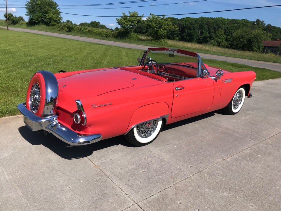 1956 Thunderbird Convertible Martin's Classic Cars 